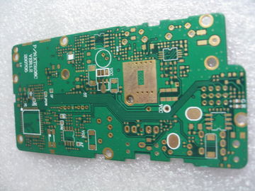 Custom 2 layers PCB, Aluminum FR4 Gold Fingers Printed Circuit Board With UL
