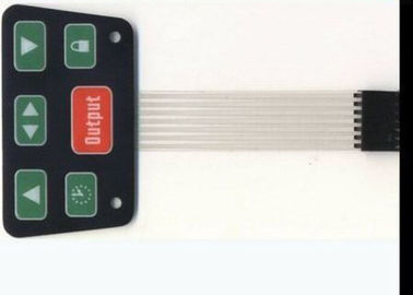 SGS Light Weight prototype Tactile Membrane Switch For Attendance Machine